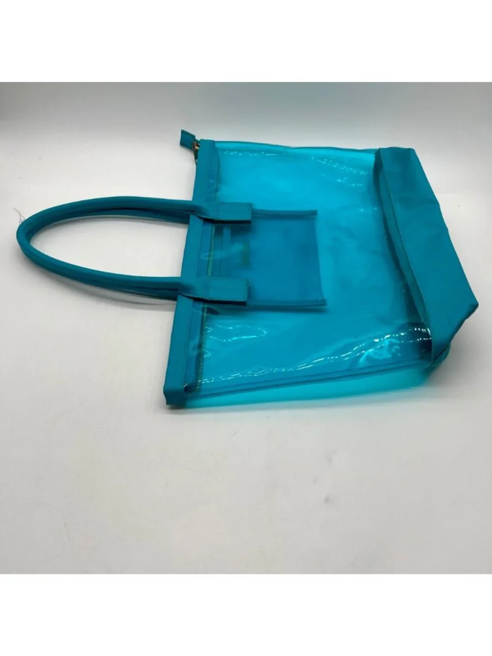 Neiman Marcus Blue Synthetic Tote Bag